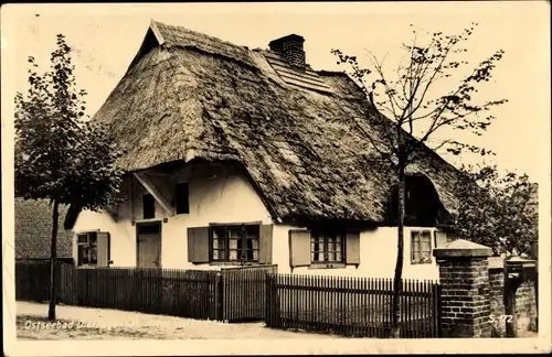 Ak Ostseebad Dierhagen, Altes Fischerhaus