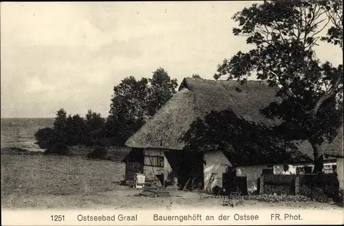 Ak Ostseebad Graal Müritz, Bauerngehöft