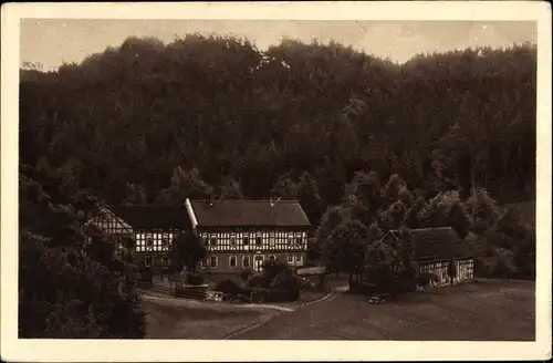 Ak Neumühle an der Elster, Zeitzgrund