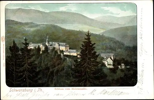 Ak Schwarzburg in Thüringen, Schloss