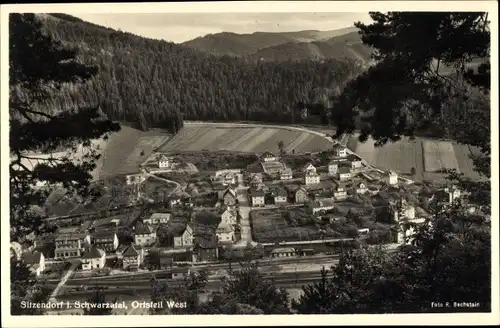 Ak Sitzendorf in Thüringen, Schwarzatal, Ortsteil West