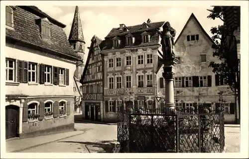 Ak Bad Windsheim in Mittelfranken, Schöner Brunnen