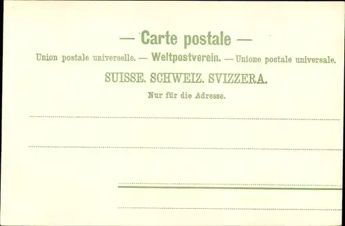 Ak Wengernalp Kanton Bern Schweiz, Bahnhof, Gleisansicht, Eiger, Mönch