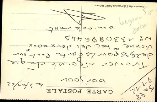 Ak Gandria Lago di Lugano Tessin Schweiz, Kirche