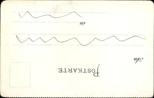 Litho Eichstätt in Oberbayern, Die Schlierseer, Vorhang im Bauerntheater Schliersee