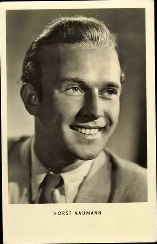 Ak Schauspieler Horst Naumann, Portrait