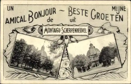 Ak Montaigu Scherpenheuvel Flämisch Brabant, Basilique Notre-Dame