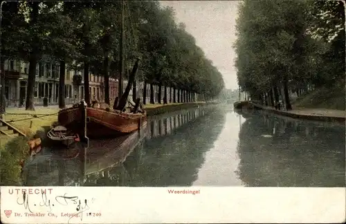 Ak Utrecht Niederlande, Weerdsingel
