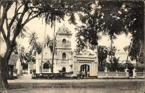 Ak Colombo Ceylon Sri Lanka, Cinnamon Gardens, Mosque
