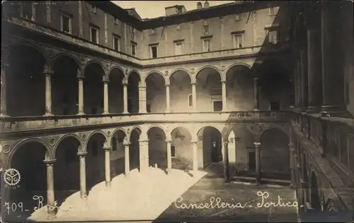 Ak Roma Rom Lazio, Palazzo della Cancelleria, Portico