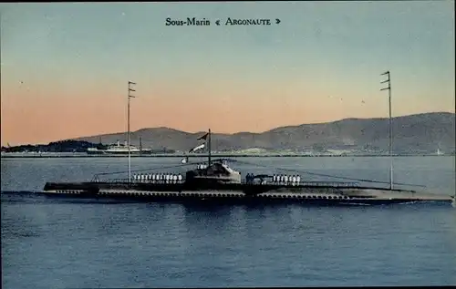 Ak Sous Marin Argonaute, französisches U-Boot