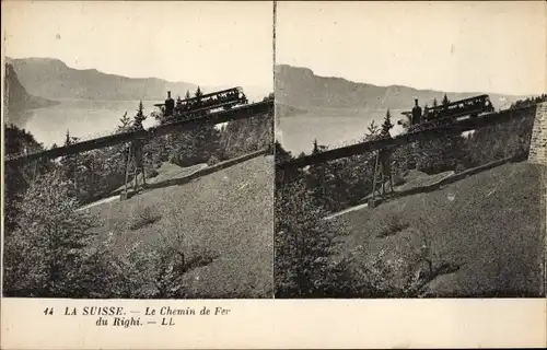 Stereo Ak La Suisse, Le Chemin de Fer du Righi, Standseilbahn