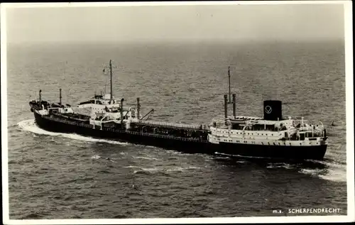 Ak PHs. Van Ommeren N.V. Rotterdam, Motortankschip Scherpendrecht