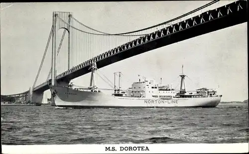 Ak MS Dorotea, Norton Line, Red. A.B. Fredrika