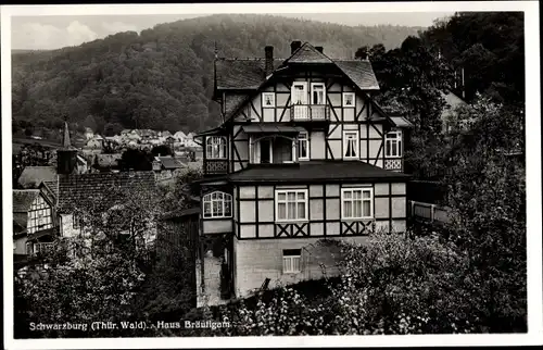Ak Schwarzburg in Thüringen, Haus Bräutigam