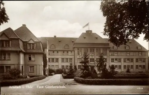 Ak Arnstadt in Thüringen, Fürst Günther Schule