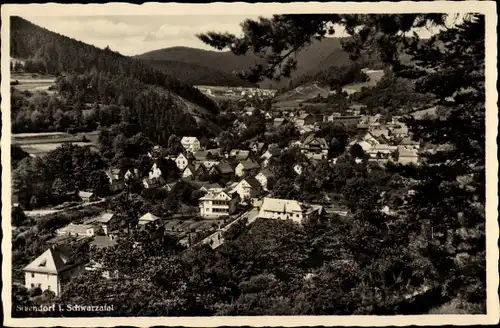 Ak Sitzendorf in Thüringen, Ortschaft