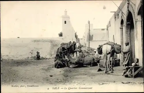 Ak Salé Marokko, Le quartier Commercant, Kamele