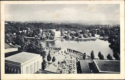 Ak Magdeburg in Sachsen Anhalt, Gaststätten am Adolf Mittag See