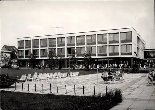 Ak Leinfelden Echterdingen auf den Fildern, Ludwig Uhland Schule