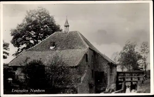 Ak Nunhem Limburg Niederlande, Leumolen