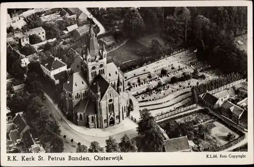 Ak Oisterwijk Nordbrabant Niederlande, R.K. Kerk St. Petrus Banden