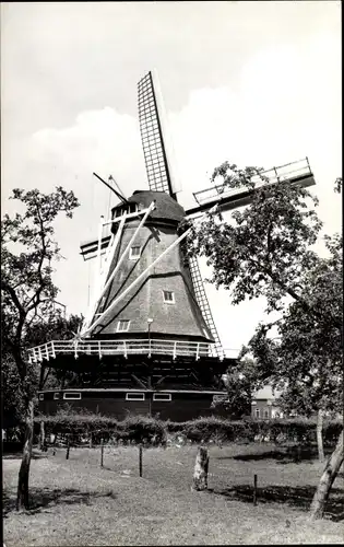 Ak Goor Overijssel, Korenmolen De Braakmolen