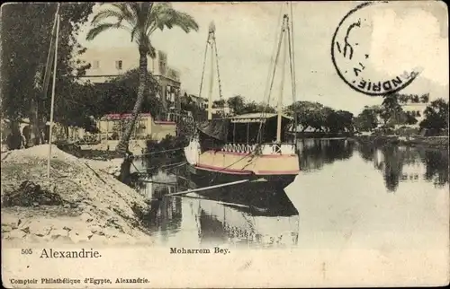 Ak Alexandria Ägypten, Moharrem Bey
