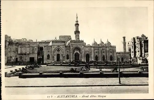 Ak Alexandria Ägypten, Aboul Abbas Mosque
