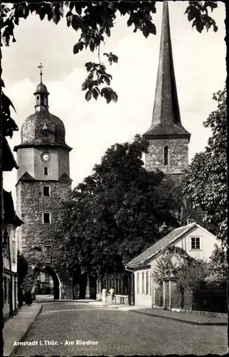 Ak Arnstadt in Thüringen, Am Riedtor