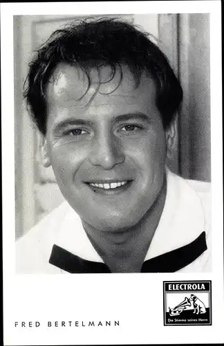 Ak Sänger Fred Bertelmann, Portrait, Electrola