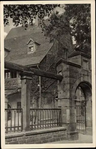 Ak Lutherstadt Eisleben, Luther's Geburtshaus