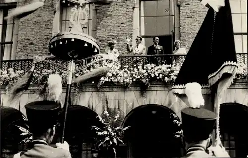 Ak König Baudouin von Belgien, Besuch in Amsterdam 1959