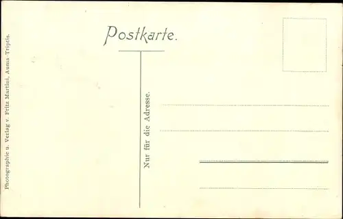 Ak Triptis in Thüringen, Bahnhofstraße, Kutsche