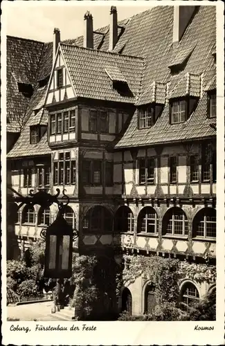 Ak Coburg in Oberfranken, Fürstenbau der Feste