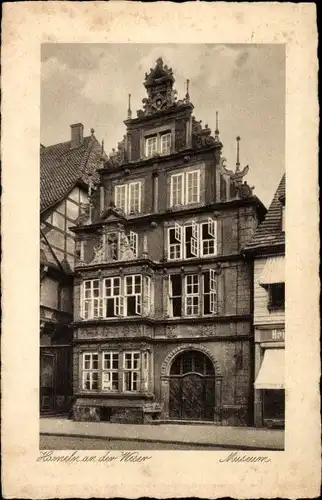 Ak Hameln an der Weser Niedersachsen, Museum