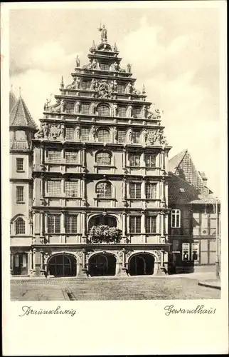 Ak Braunschweig in Niedersachsen, Gewandhaus