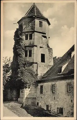 Ak Hirsau Calw im Schwarzwald, Glockenturm