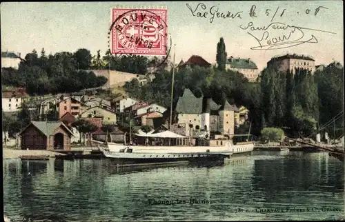 Ak Le Bouveret Kanton Wallis, Boot, Ort