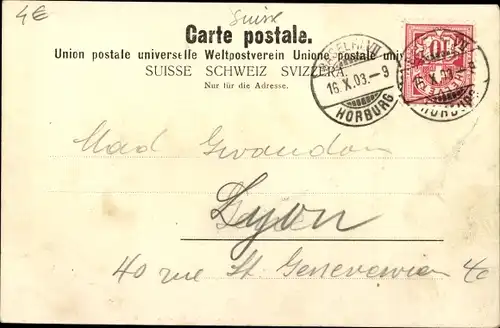 Ak Basel Bâle Stadt Schweiz, Universität