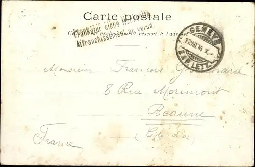 Ak Geneve Schweiz, Interieur du Victoria Hall, Konzertsaal