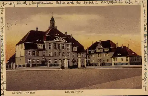 Ak Kempen am Niederrhein, Lehrerseminar
