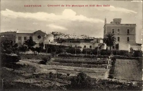 Ak Carthage Karthago Tunesien, Couvent de Ste Monique et Sidi Bou Said