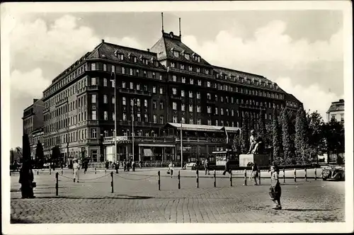 Ak Pressburg Bratislava Slowakei, Hotel Cariton