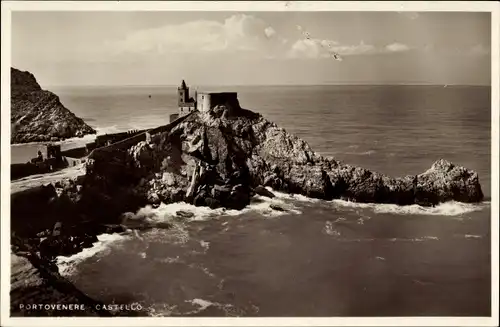 Ak Porto Venere Ligurien, Castello