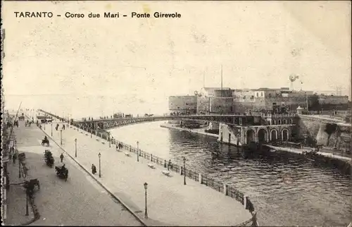 Ak Tarent Taranto Puglia, Corso due Mari, Ponte Girevole