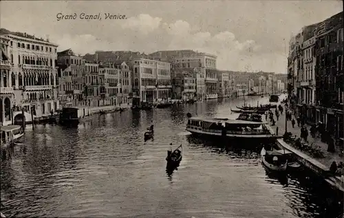 Ak Venezia Venedig Veneto, Grand Canal