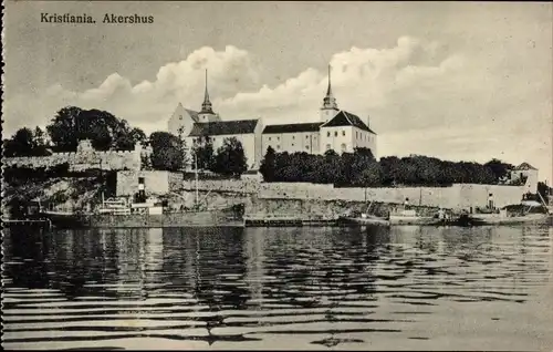 Ak Kristiania Christiania Oslo Norwegen, Akershus