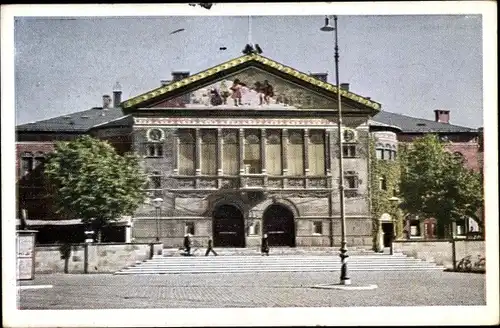 Ak Århus Aarhus Dänemark, Theater