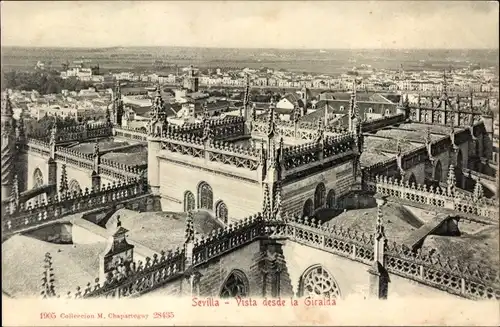 Ak Sevilla Andalusien, Vista desde la Giralda